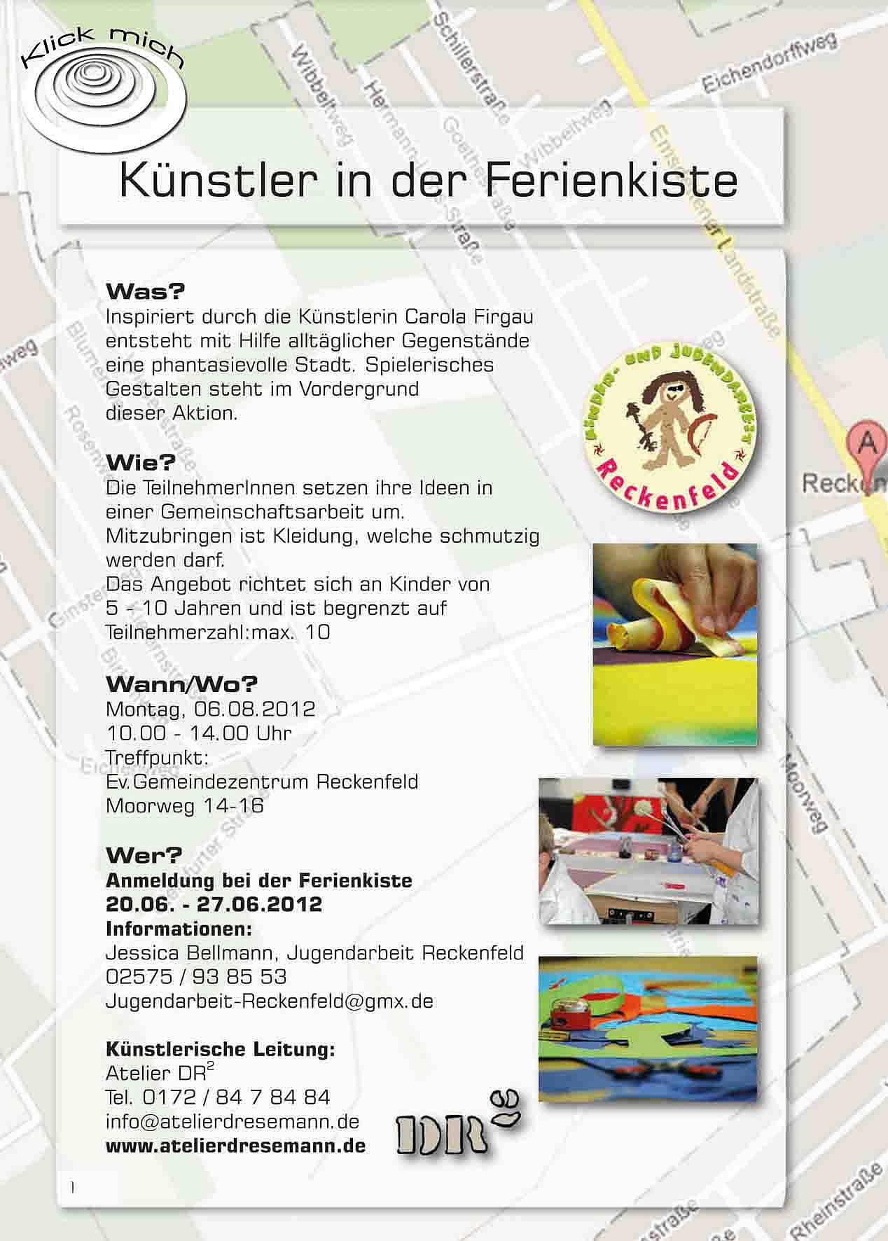 Künstler in der Ferienkiste